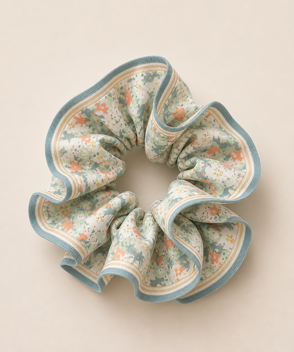 Courtside Floral Oversized Scrunchie