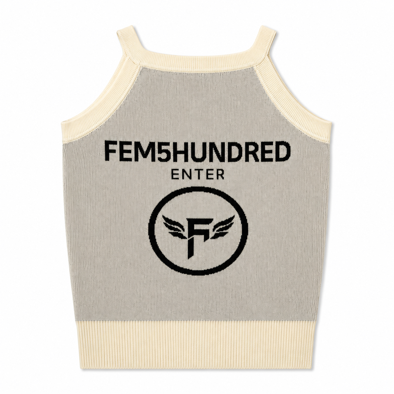The Paddock Pullover Knit in Cream Main image