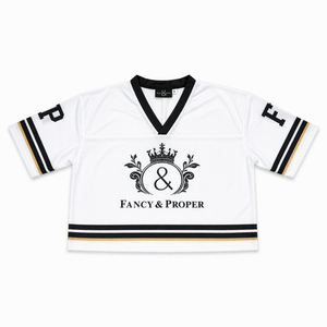 Mesh Monarch Crop Jersey