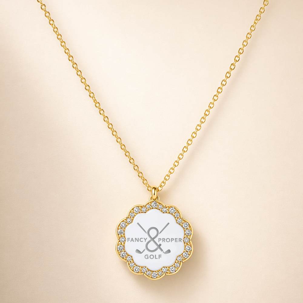 The Proper Pair Golf Necklace