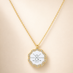 The Proper Pair Golf Necklace