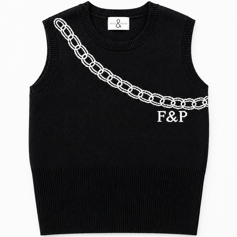 Chain Reaction Sweater Vest