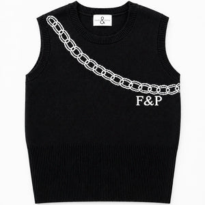 Chain Reaction Sweater Vest