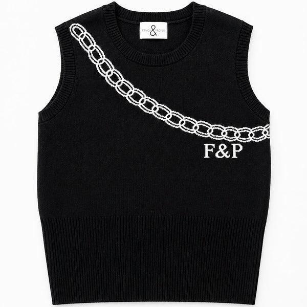 Chain Reaction Sweater Vest