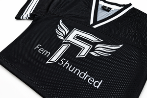 No Limits Crop Mesh Jersey