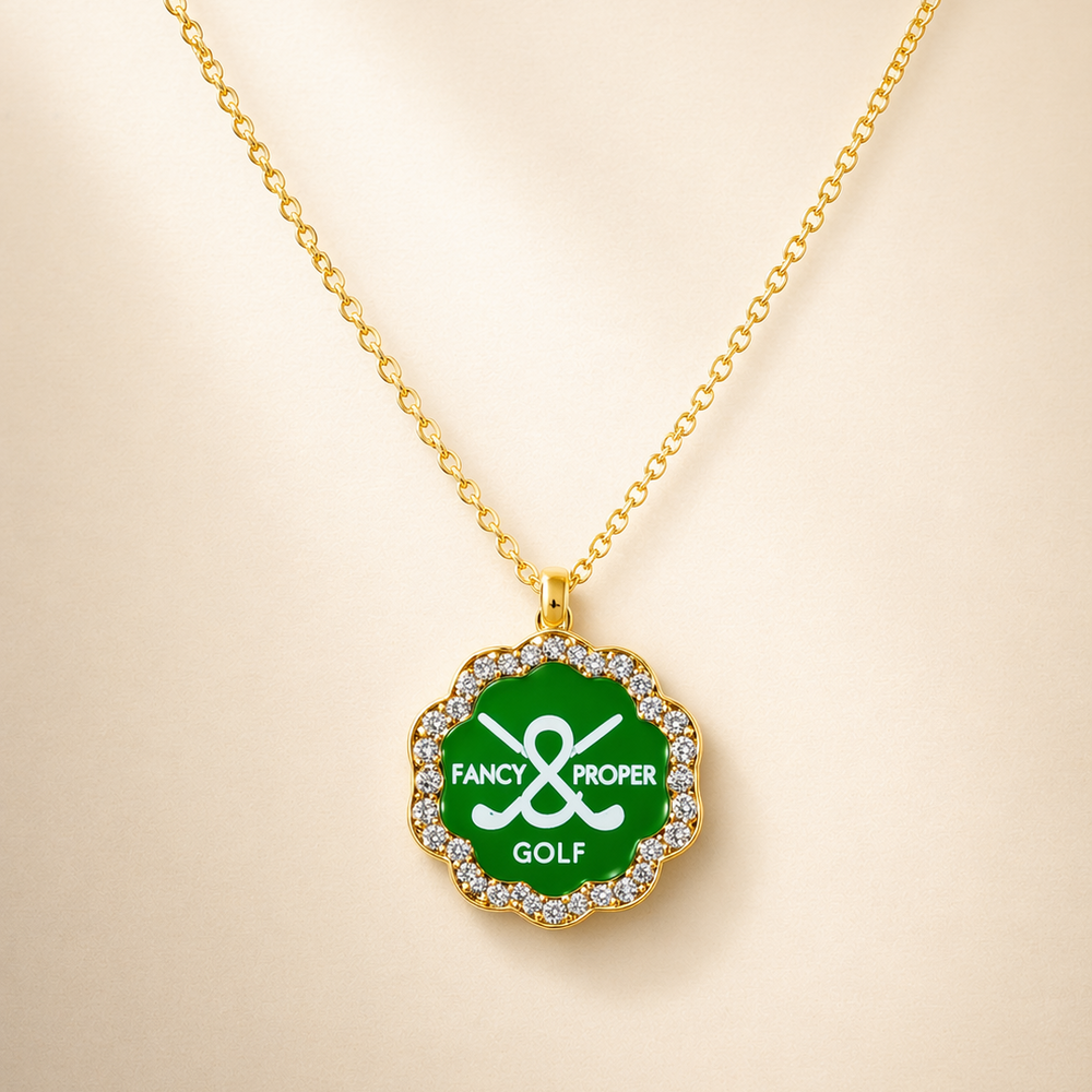 The Proper Pair Golf Necklace