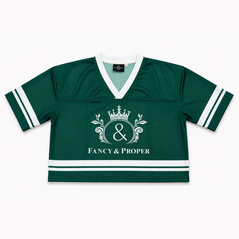 Mesh Monarch Crop Jersey