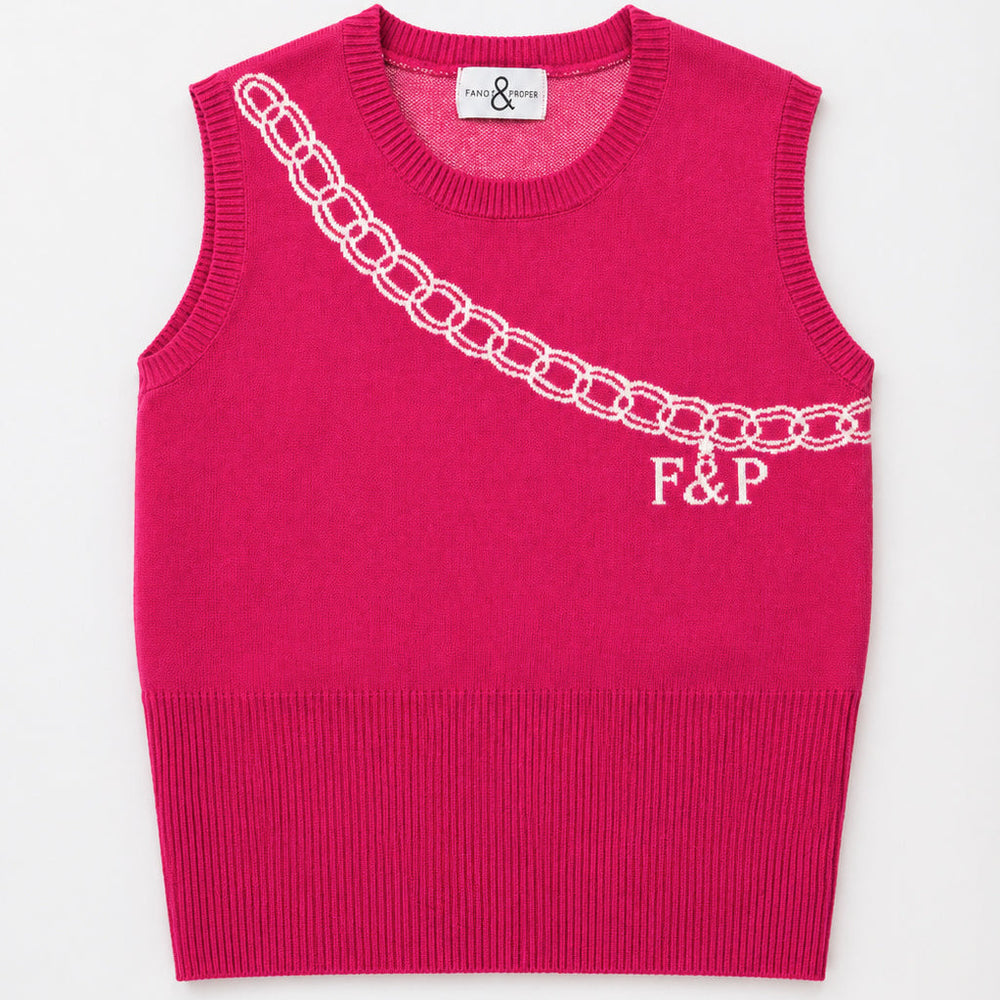 Chain Reaction Sweater Vest