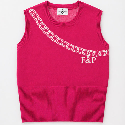 Chain Reaction Sweater Vest