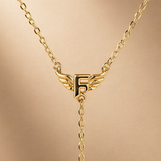 Wingline Drop Necklace