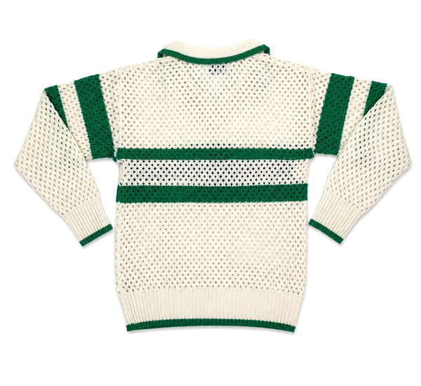 The Proper Pointelle Pullover Polo