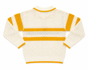 The Proper Pointelle Pullover Polo
