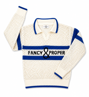The Proper Pointelle Pullover Polo