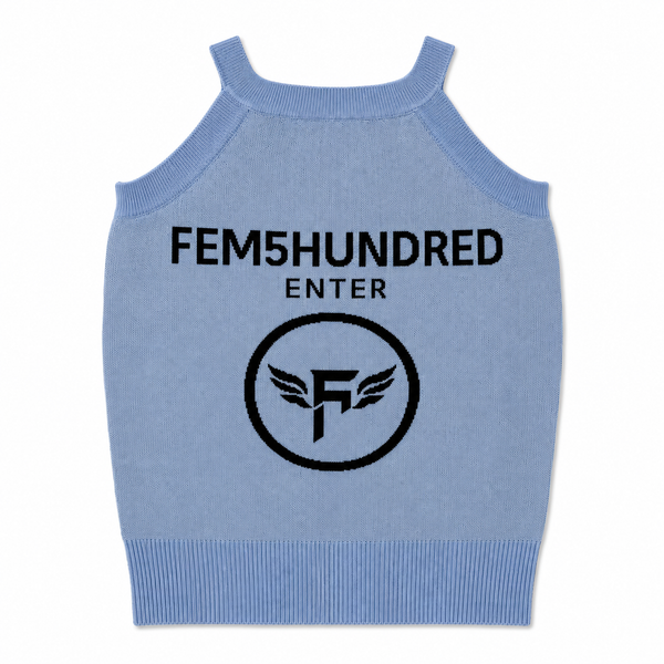 The Paddock Pullover Knit in Blue