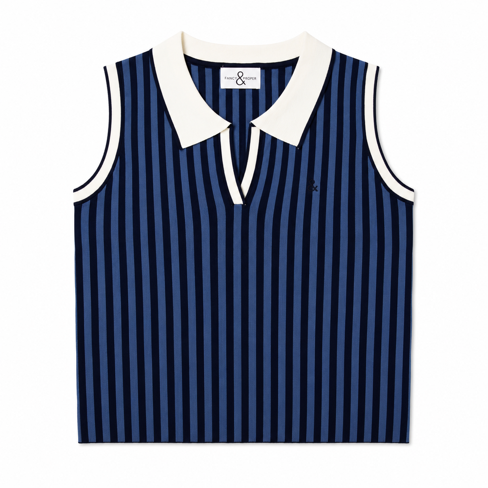 Pinstripe & Proper Tank