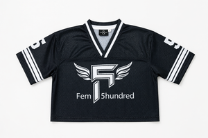 No Limits Crop Mesh Jersey