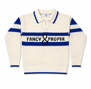 The Proper Pointelle Pullover Polo