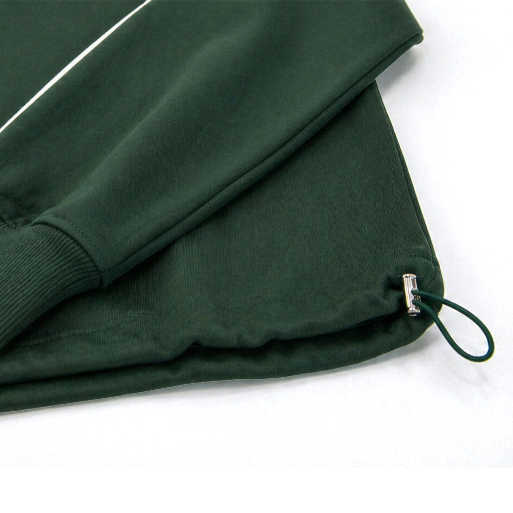 Busy Being Proper Tracksuit Set in Green