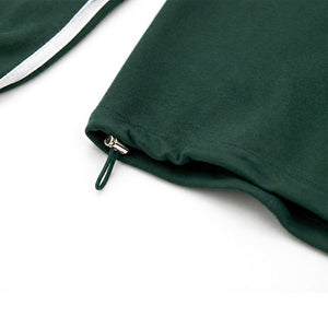 Busy Being Proper Tracksuit Set in Green
