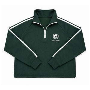 Busy Being Proper Tracksuit Set in Green