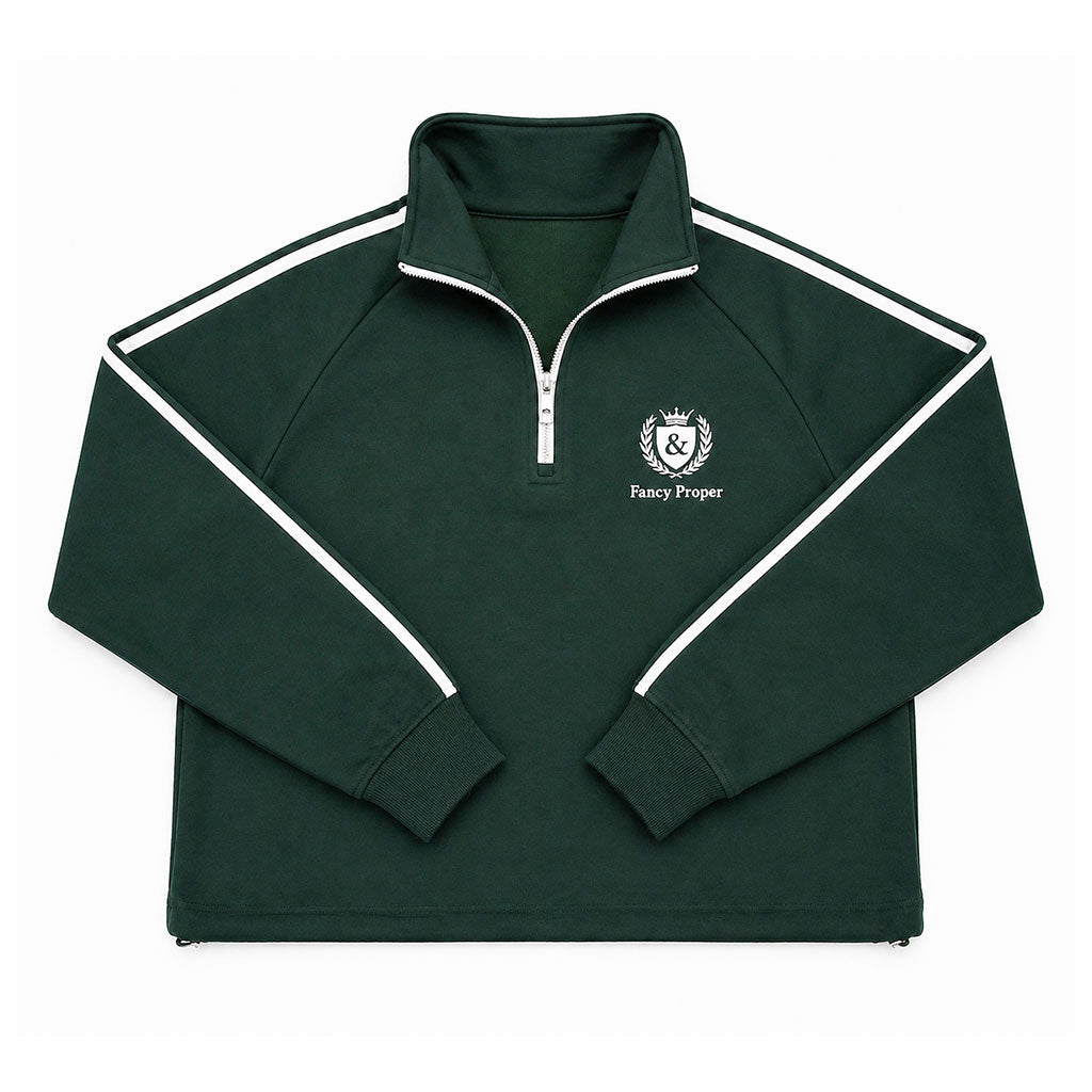 Busy Being Proper Tracksuit Set in Green