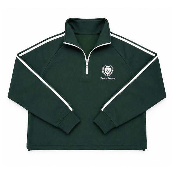 Busy Being Proper Tracksuit Set in Green