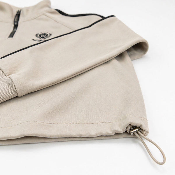 Busy Being Proper Tracksuit Set in Oat