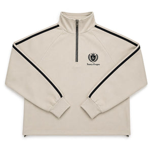 Busy Being Proper Tracksuit Set in Oat