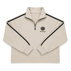 Busy Being Proper Tracksuit Set in Oat