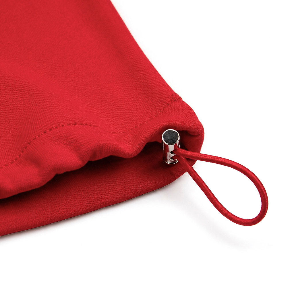 Busy Being Proper Tracksuit Set in Red