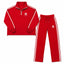 Busy Being Proper Tracksuit Set in Red