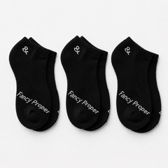 The Hidden Fancy - No Show Sock Pack of 3