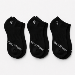 The Hidden Fancy - No Show Sock Pack of 3