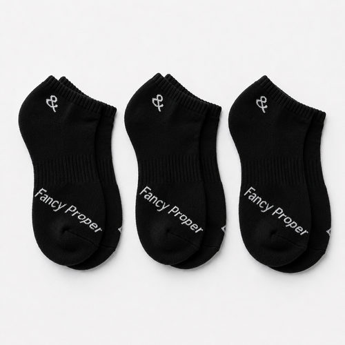 The Hidden Fancy - No Show Sock Pack of 3