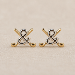The Keep It Casual Golf Studs