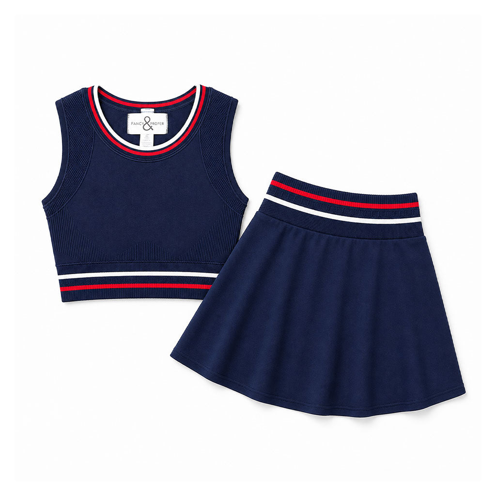 Course & Court Set in Blue Mood Navy