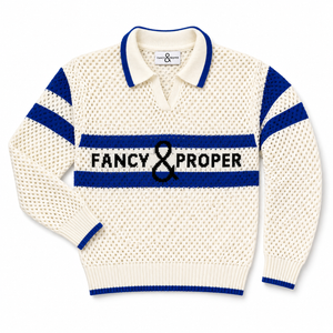 The Proper Pointelle Pullover Polo