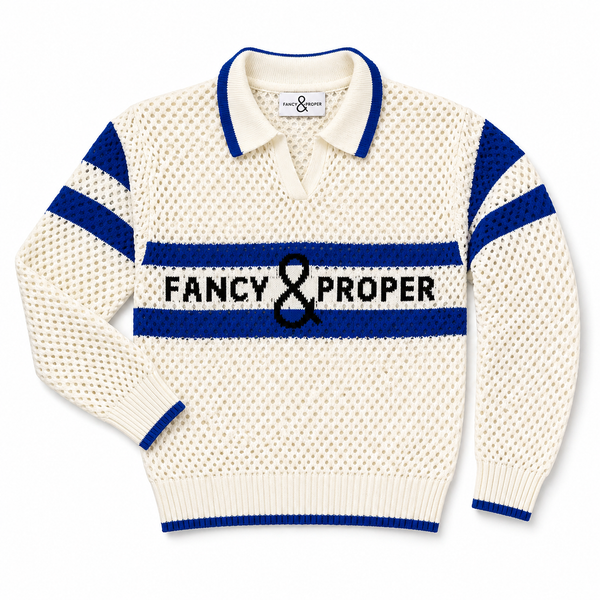 The Proper Pointelle Pullover Polo