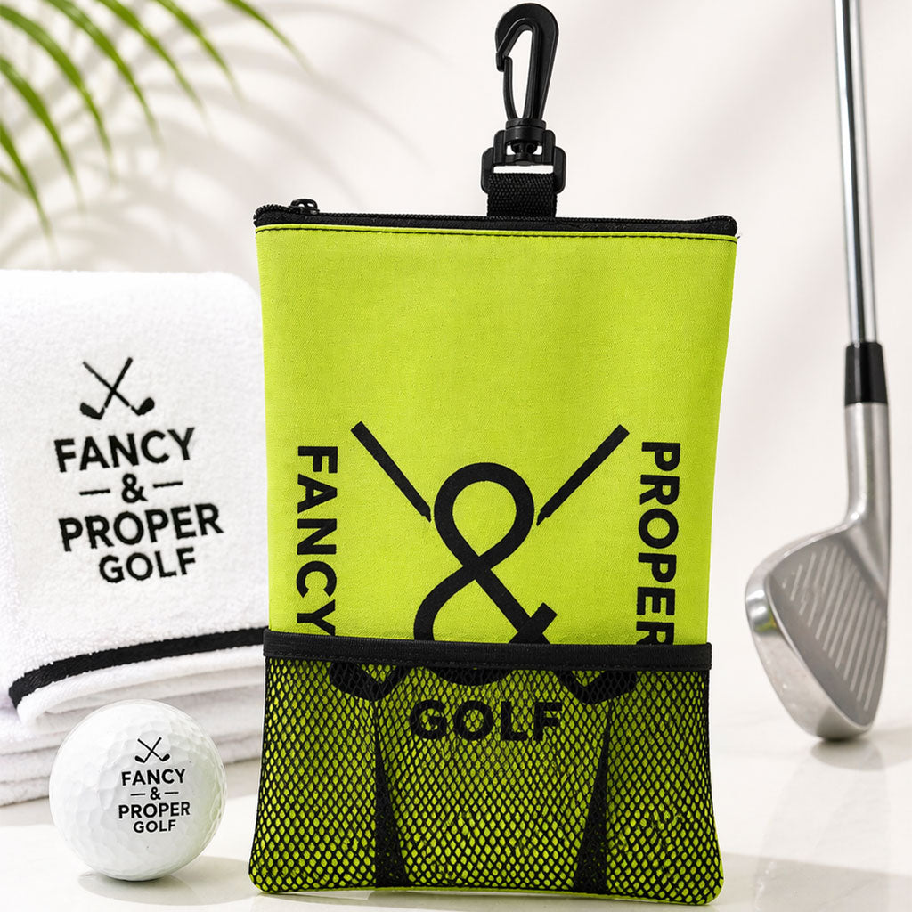 Don't Be Caddie Ball Sack in Lime