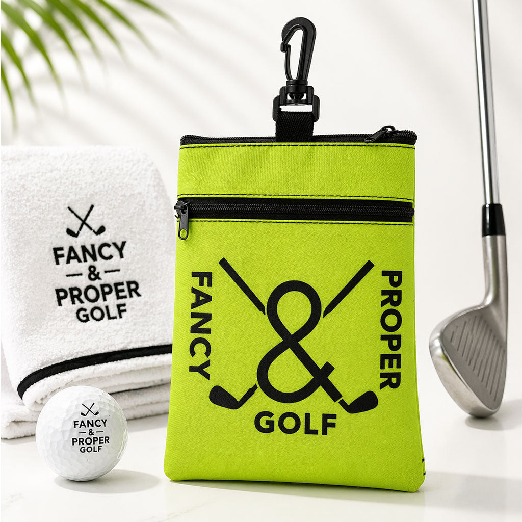 Don't Be Caddie Ball Sack in Lime