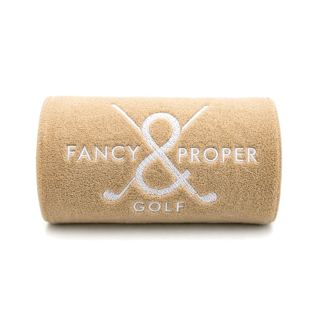 Drive Diva Golf Towel in Beige