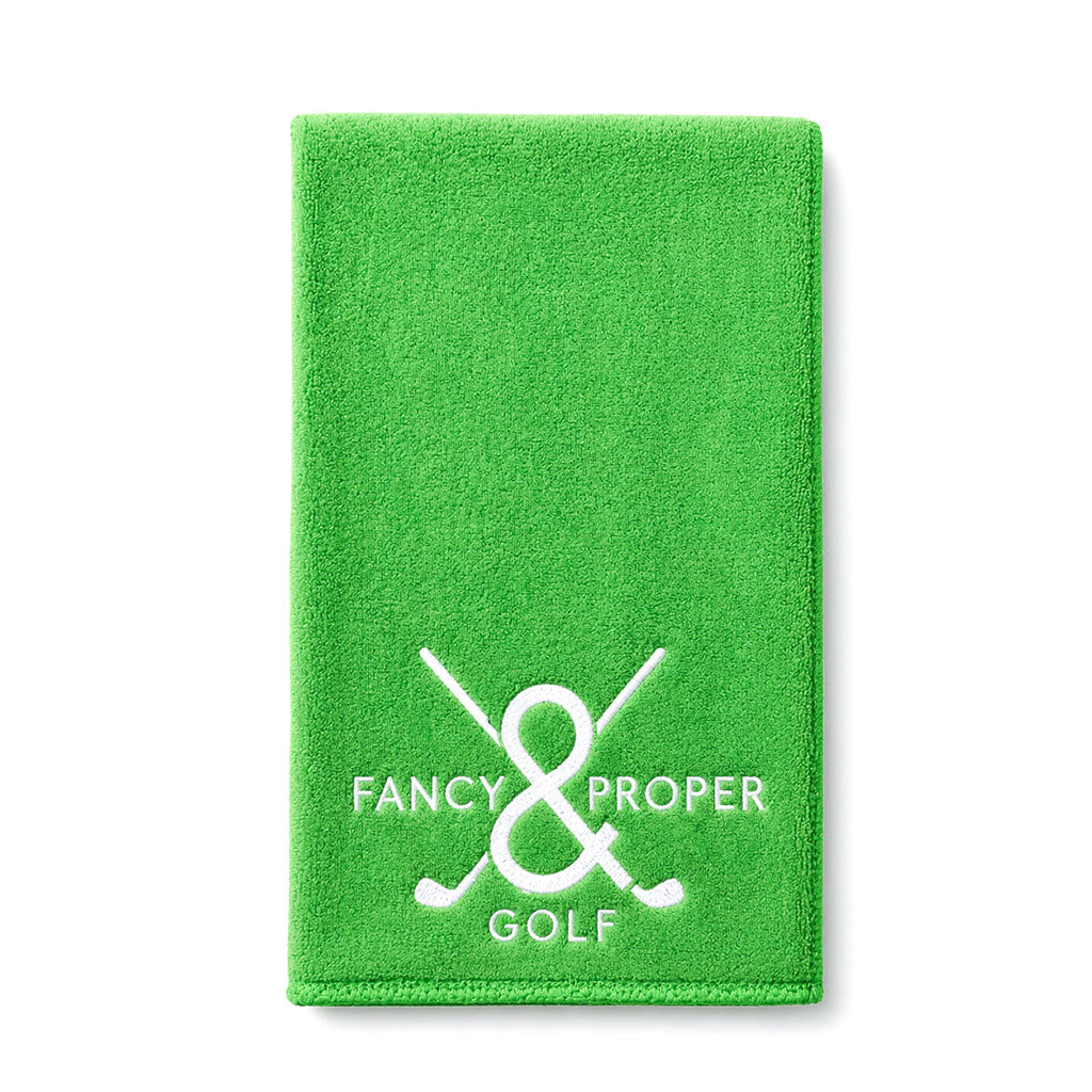 Drive Diva Golf Towel in Green
