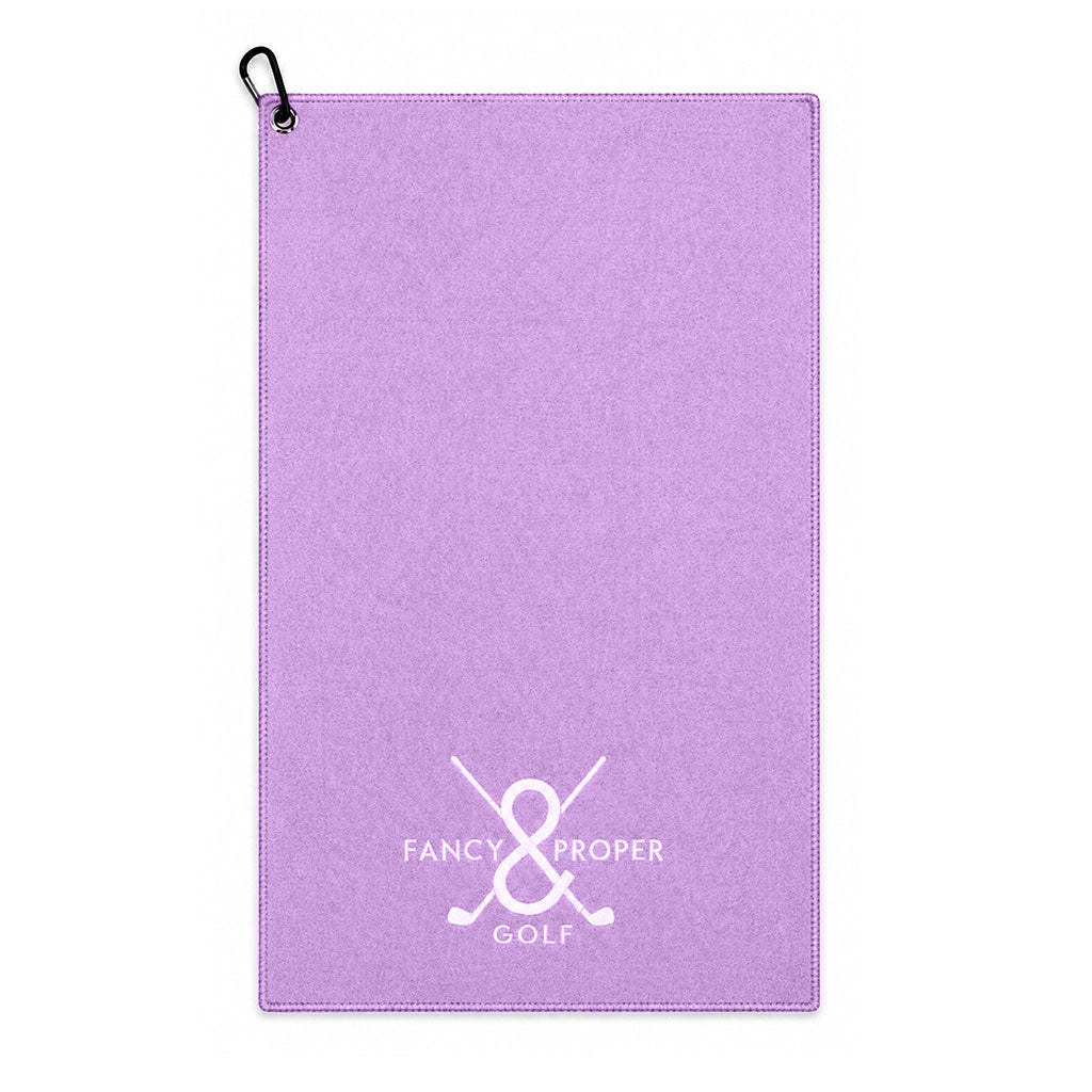 Drive Diva Golf Towel in Lavender