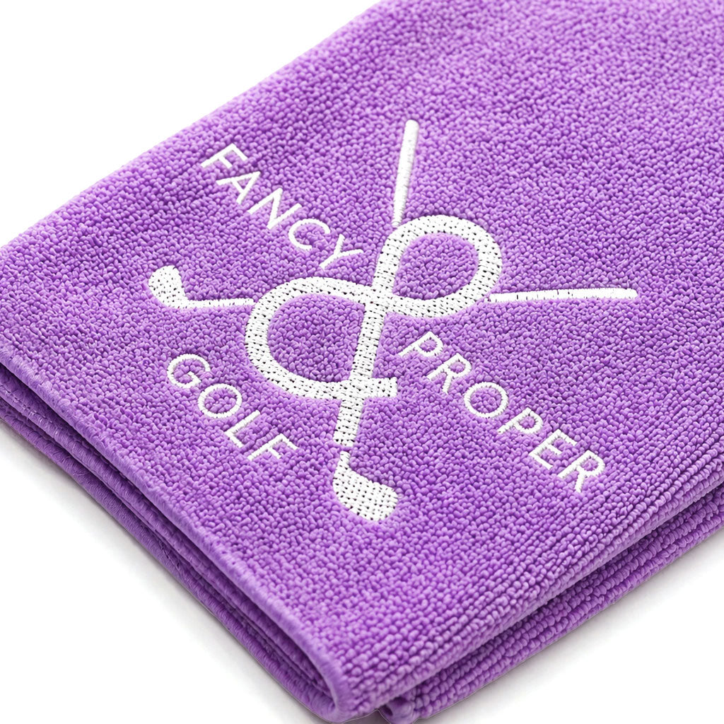 Drive Diva Golf Towel in Lavender