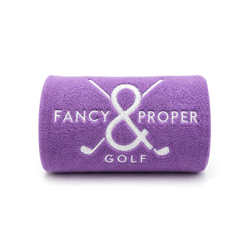 Drive Diva Golf Towel in Lavender