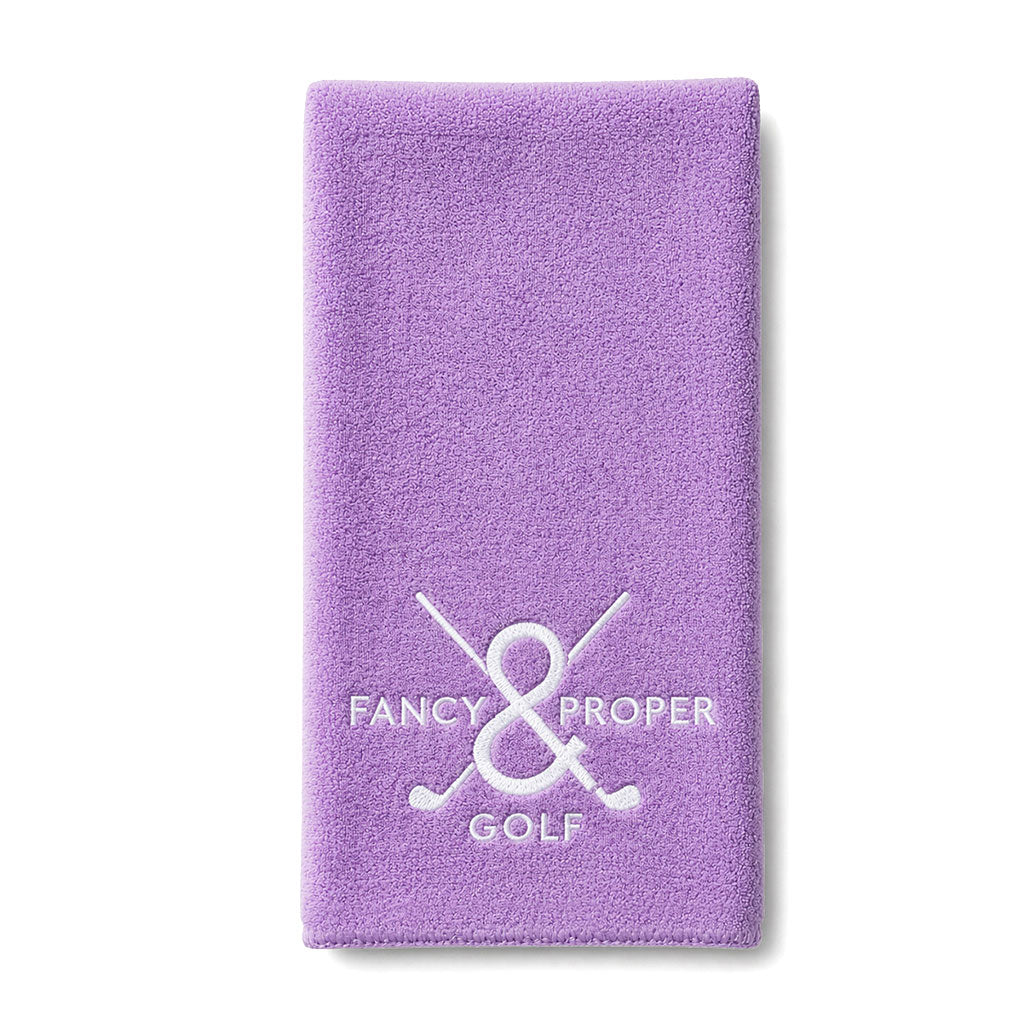 Drive Diva Golf Towel in Lavender