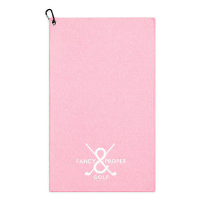 Drive Diva Golf Towel in Pink