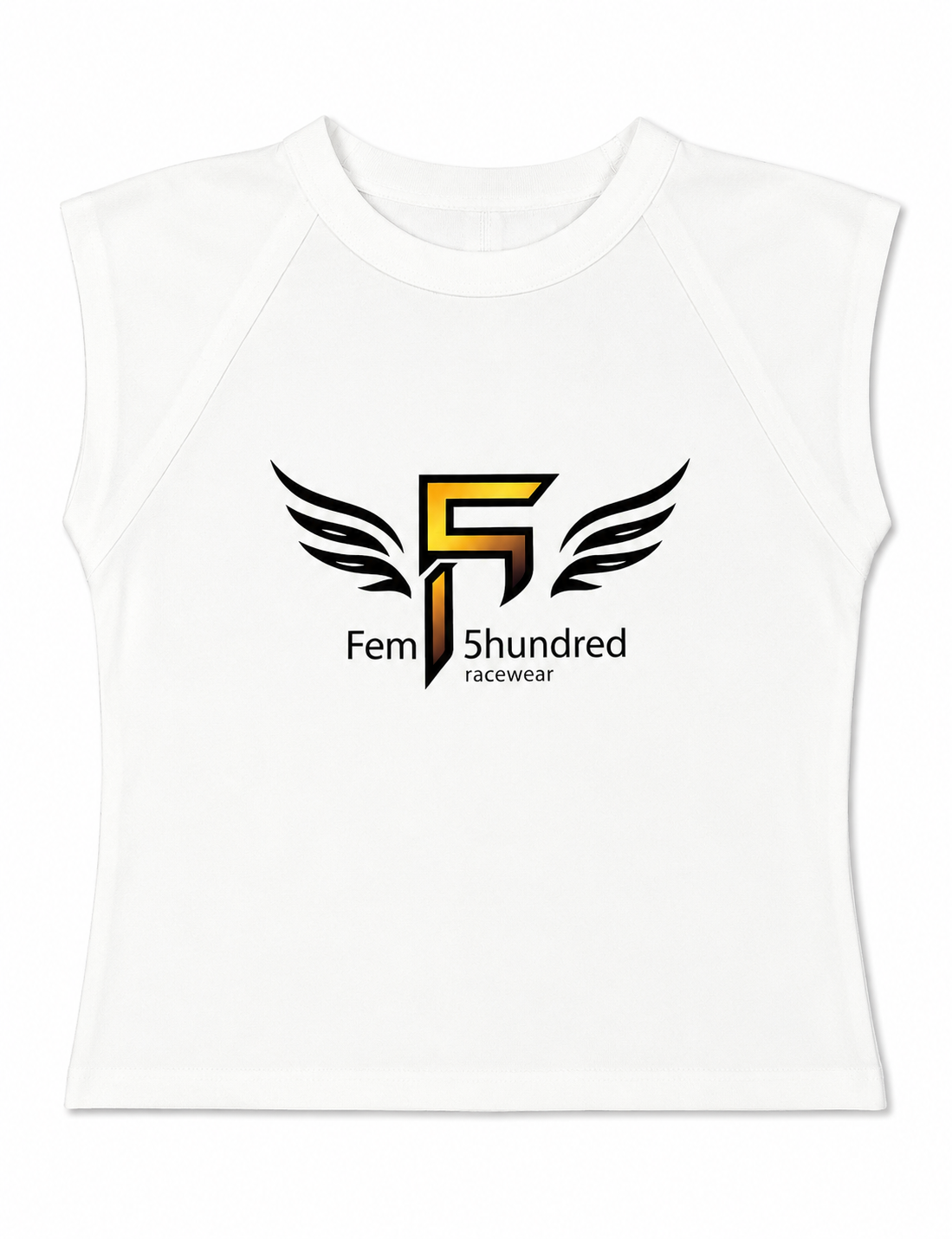 Gridlock Muscle Tee in White