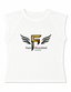 Gridlock Muscle Tee in White