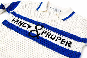 The Proper Pointelle Pullover Polo